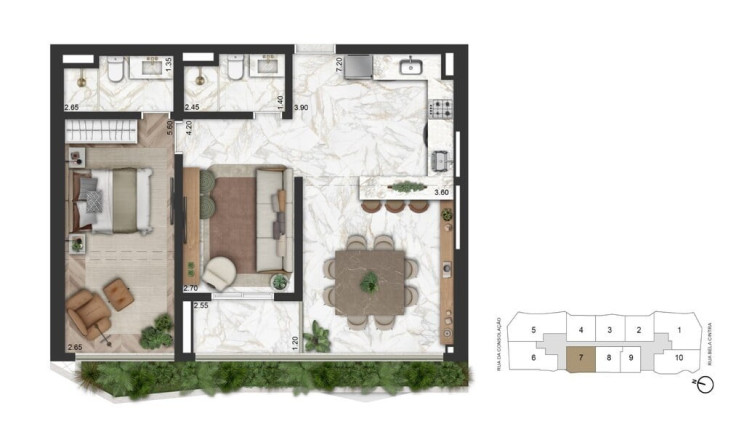 Imagem Imóvel com 2 Quartos à Venda, 83 m² em Consolação - São Paulo Imagem Imóvel com 2 Quartos à Venda, 83 m² em Consolação - São Paulo