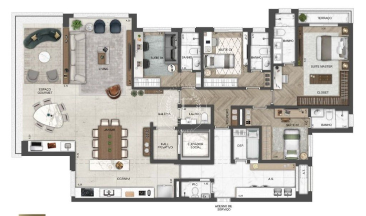 Imagem Cobertura com 4 Quartos à Venda, 221 m² em Vila Romana - São Paulo Imagem Cobertura com 4 Quartos à Venda, 221 m² em Vila Romana - São Paulo