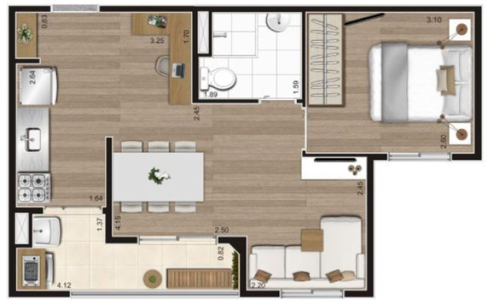 Imagem Apartamento com 2 Quartos à Venda, 41 m² em Vila Pirituba - São Paulo