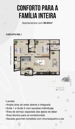 Imagem Apartamento com 2 Quartos à Venda, 67 m² em Itaguá - Ubatuba Imagem Apartamento com 2 Quartos à Venda, 67 m² em Itaguá - Ubatuba