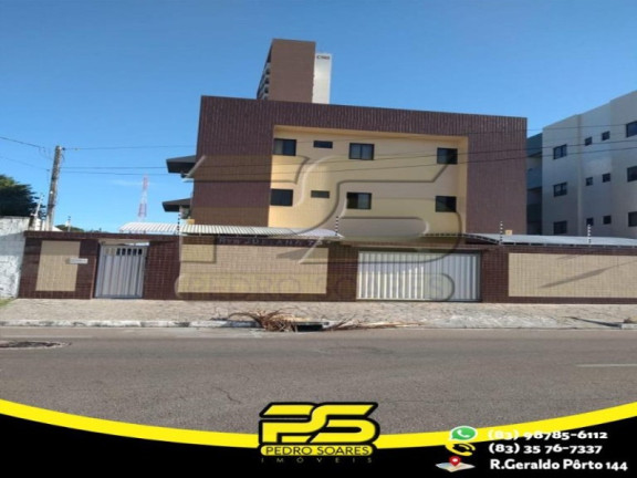 Apartamento com 3 Quartos para Alugar, 50 m² em Jardim Oceania - João Pessoa