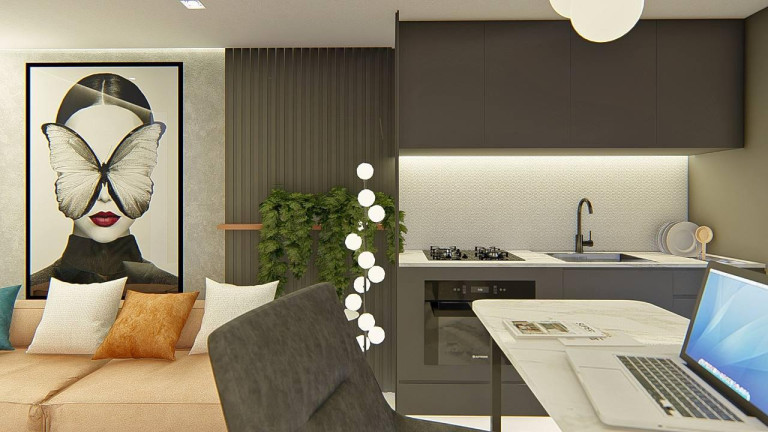 Kitnet com 1 Quarto à Venda, 35 m² em Bacacheri - Curitiba