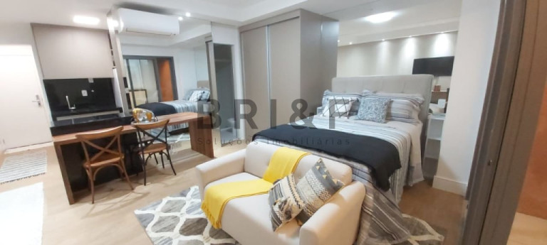 Imagem Apartamento com 1 Quarto para Alugar, 45 m² em Brooklin - São Paulo Imagem Apartamento com 1 Quarto para Alugar, 45 m² em Brooklin - São Paulo