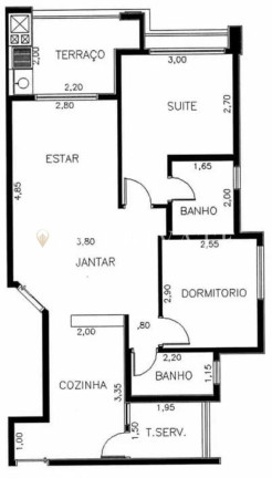 Imagem Apartamento com 2 Quartos à Venda, 70 m² em Perdizes - São Paulo