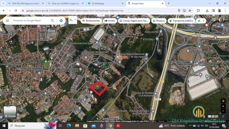 Imagem Terreno à Venda, 35.000 m² em Granja Viana - Cotia