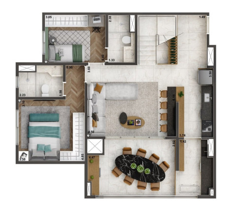 Imagem Cobertura com 3 Quartos à Venda, 163 m² em Ipiranga - São Paulo