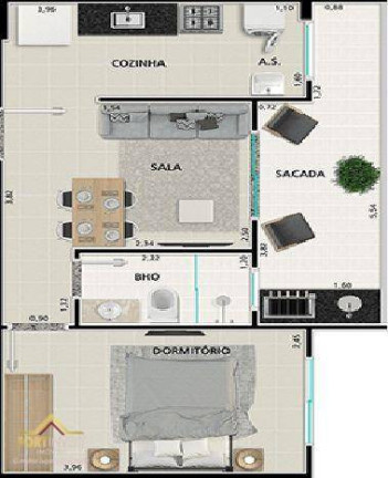 Imagem Imóvel com 1 Quarto à Venda, 40 m² em Vila Guilhermina - Praia Grande Imagem Imóvel com 1 Quarto à Venda, 40 m² em Vila Guilhermina - Praia Grande