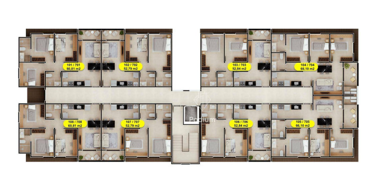 Imagem Apartamento com 3 Quartos à Venda, 60 m² em Poço - Cabedelo Imagem Apartamento com 3 Quartos à Venda, 60 m² em Poço - Cabedelo