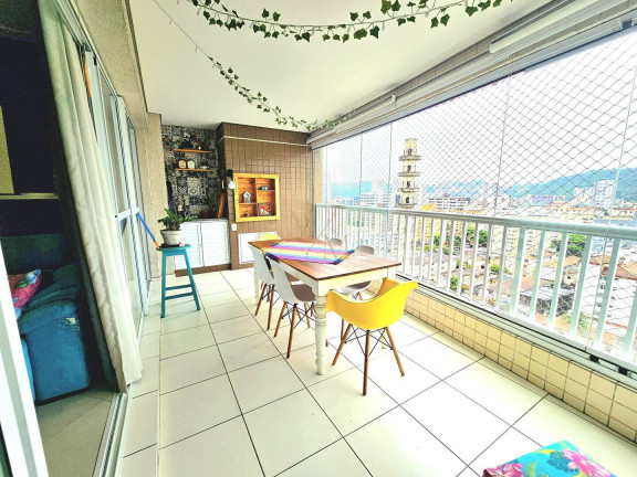 Imagem Apartamento com 3 Quartos à Venda, 111 m² em Encruzilhada - Santos Imagem Apartamento com 3 Quartos à Venda, 111 m² em Encruzilhada - Santos