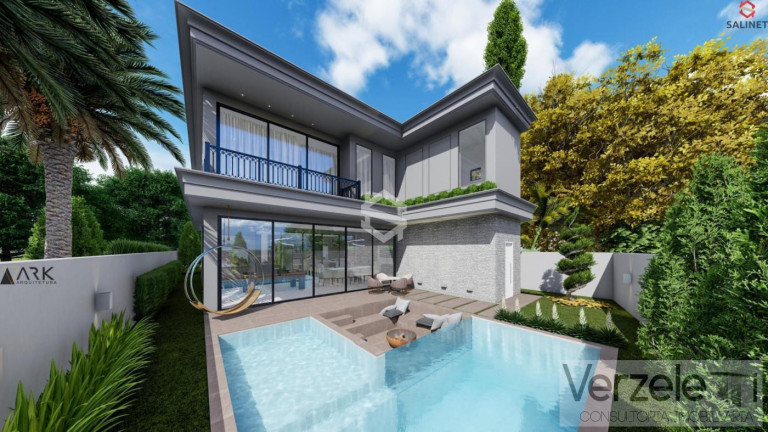 Imagem Casa com 4 Quartos à Venda, 371 m² em Jardim Dourado - Porto Belo