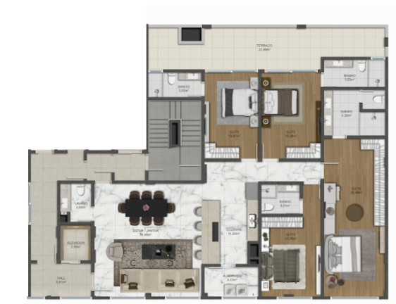 Imagem Apartamento com 4 Quartos à Venda, 205 m² em Capão Da Canoa - Capão Da Canoa Imagem Apartamento com 4 Quartos à Venda, 205 m² em Capão Da Canoa - Capão Da Canoa