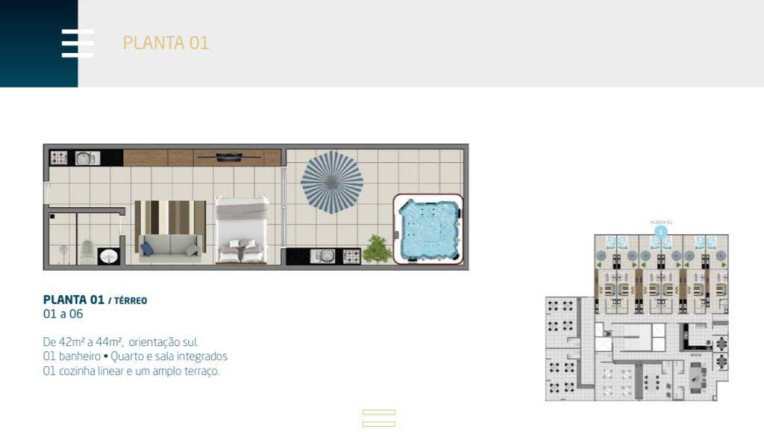 Imagem Apartamento com 1 Quarto à Venda, 25 m² em Intermares - Cabedelo