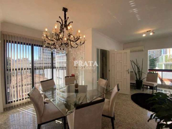 Imagem Apartamento com 3 Quartos à Venda, 140 m² em Embaré - Santos Imagem Apartamento com 3 Quartos à Venda, 140 m² em Embaré - Santos