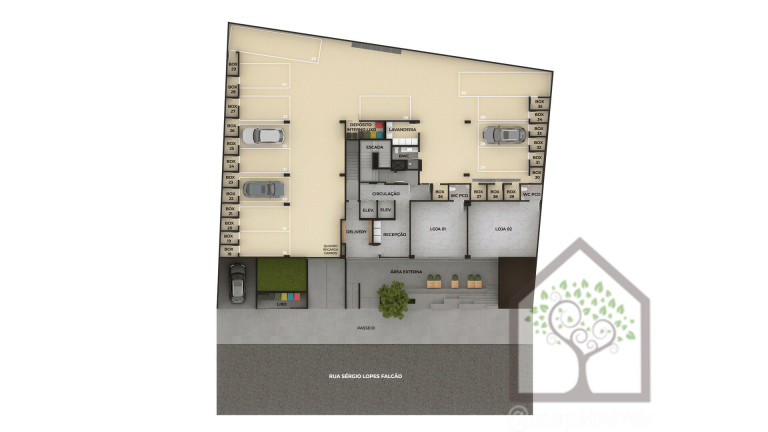Imagem Imóvel com 1 Quarto à Venda, 24 m² em Trindade - Florianópolis Imagem Imóvel com 1 Quarto à Venda, 24 m² em Trindade - Florianópolis