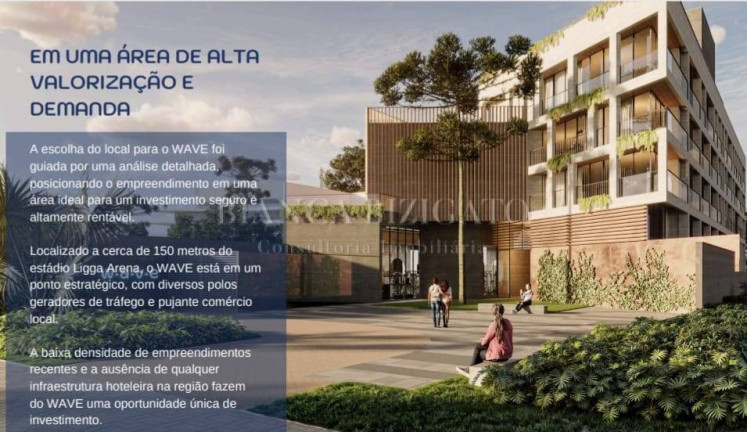 Imagem Apartamento com 1 Quarto à Venda, 29 m² em água Verde - Curitiba