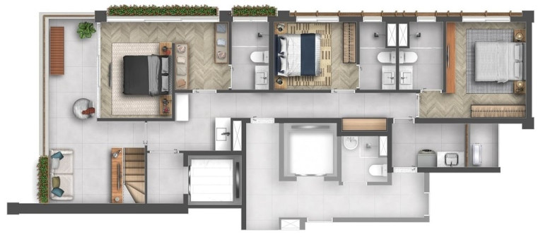 Imagem Apartamento com 3 Quartos à Venda, 147 m² em Itaim Bibi - São Paulo