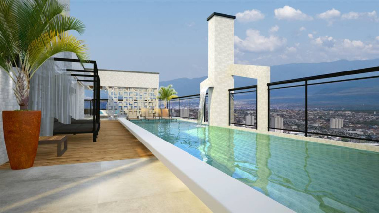 Apartamento com 2 Quartos à Venda, 90 m² em Guilhermina - Praia Grande