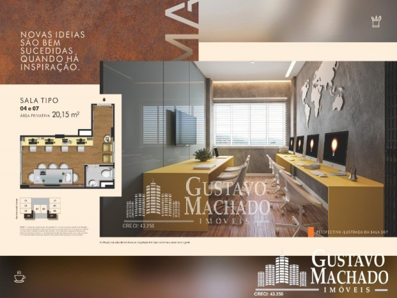 Sala Comercial à Venda, 20 m² em Aterrado - Volta Redonda