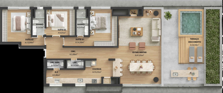 Imagem Apartamento com 2 Quartos à Venda, 156 m² em Bela Vista - Porto Alegre Imagem Apartamento com 2 Quartos à Venda, 156 m² em Bela Vista - Porto Alegre