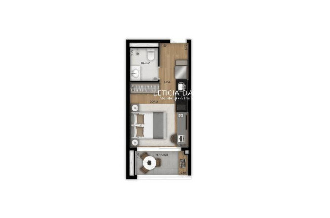 Imagem Apartamento com 2 Quartos à Venda,  em Butantã - São Paulo