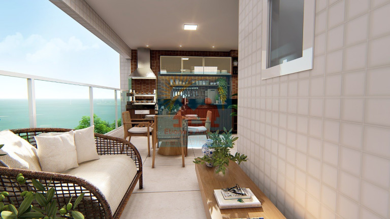 Apartamento com 3 Quartos à Venda, 125 m² em Canto Do Forte - Praia Grande