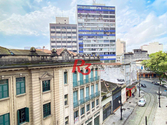 Sala Comercial à Venda ou Locação, 62 m² em Centro - Santos