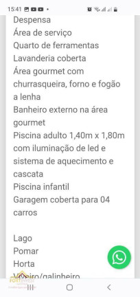 Imagem Imóvel com 4 Quartos à Venda, 350 m² em Jardim Maracanã - Atibaia Imagem Imóvel com 4 Quartos à Venda, 350 m² em Jardim Maracanã - Atibaia