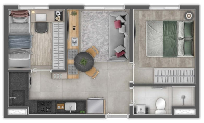 Imagem Apartamento com 1 Quarto à Venda, 28 m² em Ipiranga - São Paulo Imagem Apartamento com 1 Quarto à Venda, 28 m² em Ipiranga - São Paulo