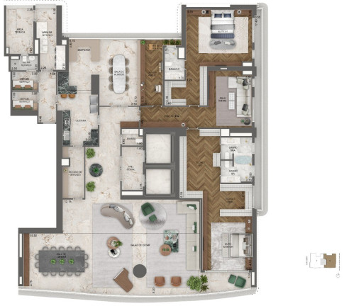 Imagem Imóvel com 4 Quartos à Venda, 515 m² em Jardim Guedala - São Paulo