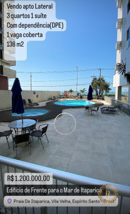 Imagem Apartamento com 3 Quartos à Venda, 138 m² em Praia De Itaparica - Vila Velha Imagem Apartamento com 3 Quartos à Venda, 138 m² em Praia De Itaparica - Vila Velha