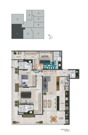 Imagem Apartamento com 1 Quarto à Venda, 50 m² em Itaguá - Ubatuba Imagem Apartamento com 1 Quarto à Venda, 50 m² em Itaguá - Ubatuba