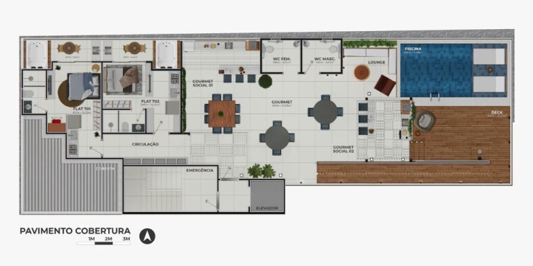 Imagem Apartamento com 1 Quarto à Venda, 23 m² em Jardim Oceania - João Pessoa Imagem Apartamento com 1 Quarto à Venda, 23 m² em Jardim Oceania - João Pessoa