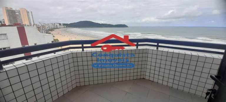 Imagem Apartamento com 3 Quartos à Venda, 140 m² em Guilhermina - Praia Grande