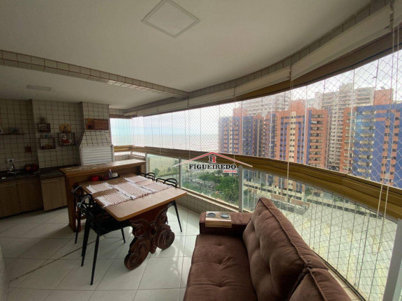Apartamento com 3 Quartos à Venda, 127 m² em Aviação - Praia Grande