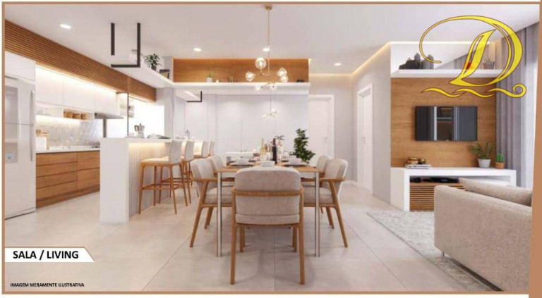 Imagem Apartamento com 2 Quartos à Venda, 72 m² em Vila Guilhermina - Praia Grande