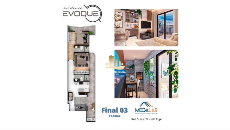 Imagem Apartamento com 2 Quartos à Venda, 61 m² em Tupi - Praia Grande Imagem Apartamento com 2 Quartos à Venda, 61 m² em Tupi - Praia Grande