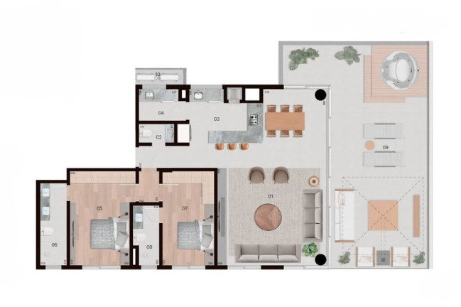 Imagem Apartamento com 2 Quartos à Venda, 118 m² em Bela Vista - Porto Alegre Imagem Apartamento com 2 Quartos à Venda, 118 m² em Bela Vista - Porto Alegre