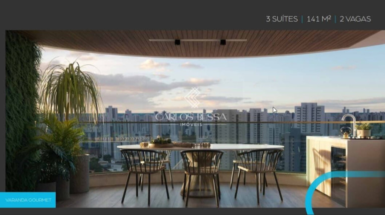 Imagem Apartamento com 3 Quartos à Venda, 142 m² em Casa Amarela - Recife