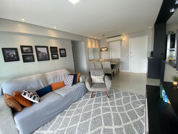 Imagem Apartamento com 3 Quartos à Venda, 111 m² em Encruzilhada - Santos Imagem Apartamento com 3 Quartos à Venda, 111 m² em Encruzilhada - Santos