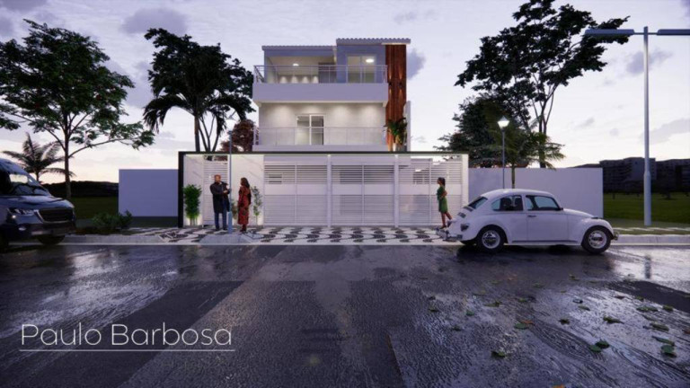 Imagem Casa com 3 Quartos à Venda, 102 m² em Mirim - Praia Grande Imagem Casa com 3 Quartos à Venda, 102 m² em Mirim - Praia Grande