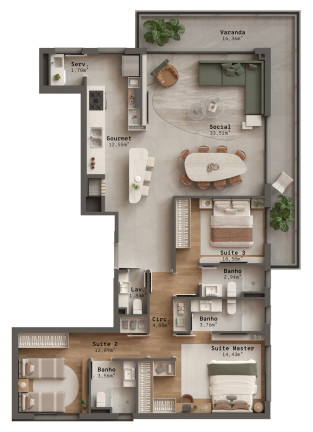 Imagem Apartamento com 3 Quartos à Venda, 144 m² em Petrópolis - Porto Alegre Imagem Apartamento com 3 Quartos à Venda, 144 m² em Petrópolis - Porto Alegre