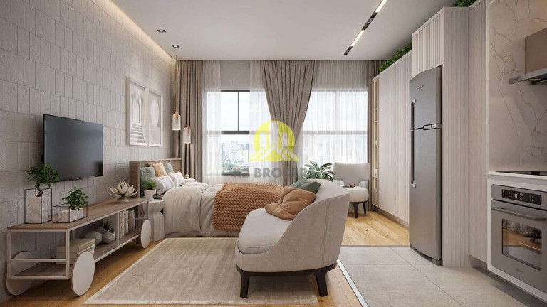 Imagem Studio com 1 Quarto à Venda, 29 m² em água Verde - Curitiba Imagem Studio com 1 Quarto à Venda, 29 m² em água Verde - Curitiba