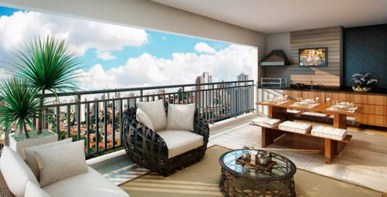 Imagem Apartamento com 4 Quartos à Venda, 163 m² em Vila Gilda - Santo André