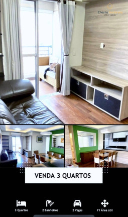 Imagem Apartamento com 3 Quartos à Venda, 72 m² em Barra Funda - São Paulo