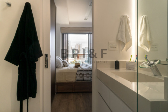 Imagem Apartamento com 1 Quarto para Alugar, 41 m² em Brooklin - São Paulo Imagem Apartamento com 1 Quarto para Alugar, 41 m² em Brooklin - São Paulo
