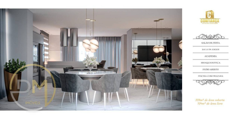 Imagem Apartamento com 2 Quartos à Venda, 71 m² em Perequê - Porto Belo