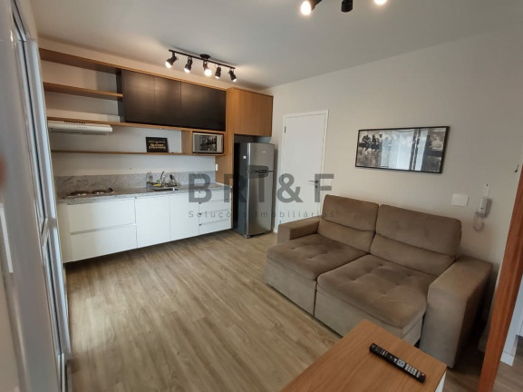 Imagem Apartamento com 1 Quarto para Alugar, 42 m² em Brooklin - São Paulo Imagem Apartamento com 1 Quarto para Alugar, 42 m² em Brooklin - São Paulo