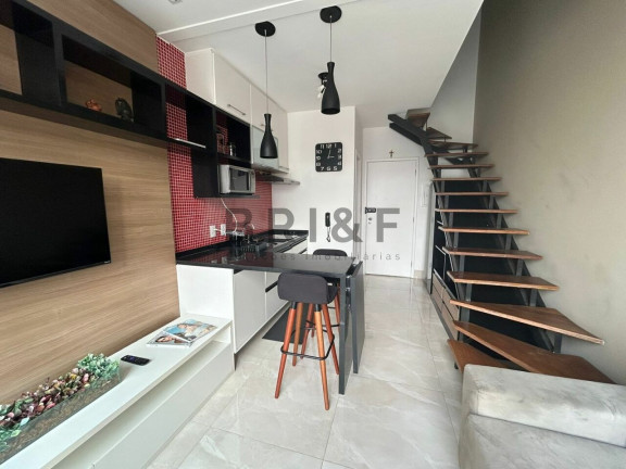 Imagem Apartamento com 1 Quarto à Venda ou Locação, 46 m² em Brooklin - São Paulo Imagem Apartamento com 1 Quarto à Venda ou Locação, 46 m² em Brooklin - São Paulo