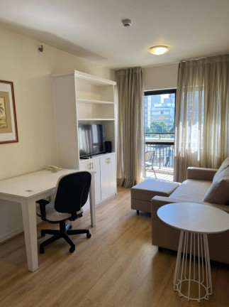 Flat com 1 Quarto para Alugar, 36 m² em Itaim Bibi - São Paulo