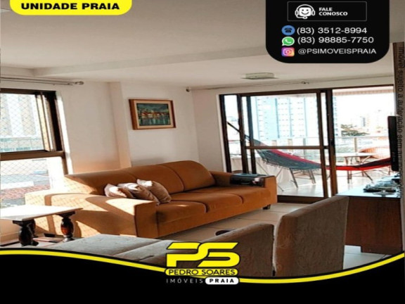 Imagem Apartamento com 3 Quartos à Venda, 124 m² em Manaíra - João Pessoa Imagem Apartamento com 3 Quartos à Venda, 124 m² em Manaíra - João Pessoa
